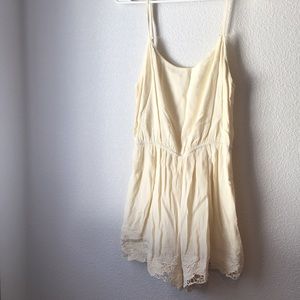 LA Hearts Lace Romper